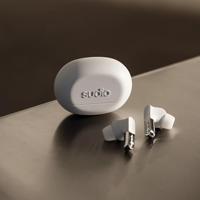sudio N3Pro Sneeuw witje - de dag-tot-nacht oordopjes met ruisonderdrukking. Actieve ruisonderdrukking (35dB), speelduur van 5,5 uur, IPX4, microfoons om gesprekken aan te nemen, Bluetooth 5.4 - thumbnail