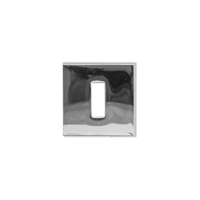 HDD Pro Sleutelplaatje Square 48 Mm Chrome - thumbnail
