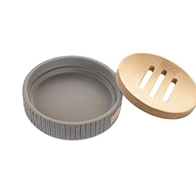 Zeepschaal DKD Home Decor 11 x 11 x 2,5 cm Grijs Cement Zeepschaal DKD Home Decor 11 x 11 x 2,5 cm Grijs Cement