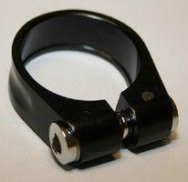 Gazelle zadelpenklem 35.2mm zwart inbus