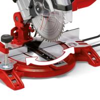 Einhell TC-MS 2112 Verstek- en afkortzaag 1400 W 210 mm 30 mm - thumbnail
