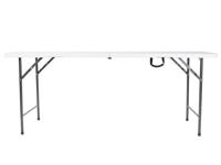 Perel folding table Campingtafel Wit FP183 Belastbaarheid (gewicht) (max.) 100 kg - thumbnail