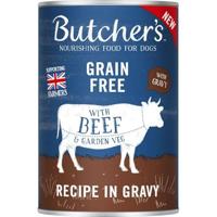 BUTCHER'S Original Recipe in gravy Beef - Nat hondenvoer - 400 g - thumbnail