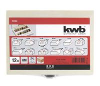 kwb 757290 Freesset Schachtdiameter 8 mm 12-delig - thumbnail