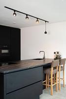 Lucide TRACK FAVORI Railspot - 1-fase Railsysteem / Railverlichting - 1xGU10 - Zwart (Uitbreiding) - thumbnail