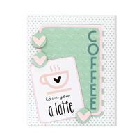 Vaessen Creative • love it embossing folder hartjes - thumbnail