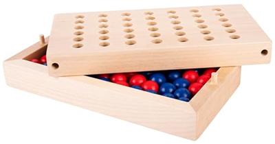 Houten Vier op een Rij-spel Houten Vier op een Rij-spel