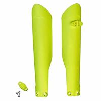 UFO PLAST voorvork bescherming fork protectors ufo husqvarna yellow - thumbnail