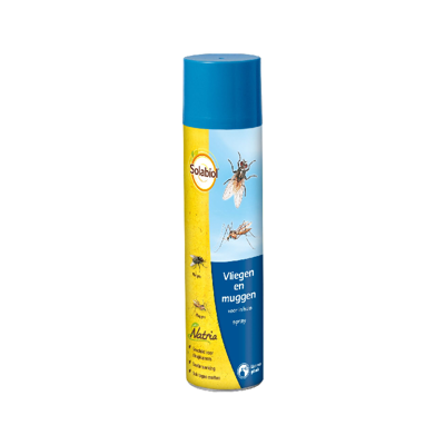 SBM Solabiol Natria Vliegen- en Muggenspray 400 ml SBM Solabiol Natria Vliegen- en Muggenspray 400 ml