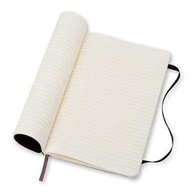 Moleskine notitieboek, ft 9 x 14 cm, gelijnd, soepele cover, 192 bladzijden, zwart