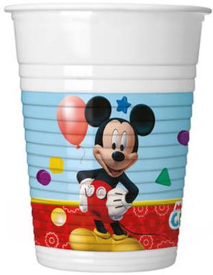 Bekers Mickey Mouse Clubhouse - 8 Stuks