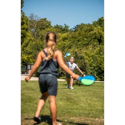 Summertime catch and hit met bloemenprint 4-delig blauw/groen Summertime catch and hit met bloemenprint 4-delig blauw/groen