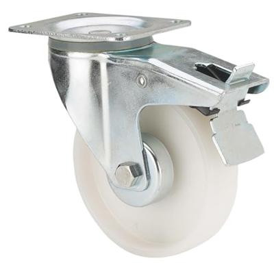 Rueda Ruedas Alex Wit Poliamix 170 kg draaibaar Ø 12,5 cm