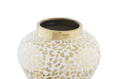 Tibor DKD Home Decor Porselein Gouden Wit Koloniaal (22 x 22 x 30 cm)