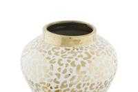 Tibor DKD Home Decor Porselein Gouden Wit Koloniaal (22 x 22 x 30 cm) - thumbnail