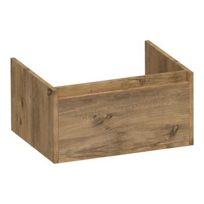 Brauer Hope - Onderkast - 60 cm - met 1 Softclose Lade Greeploos en 1 Sifon Uitsparing - Chateau