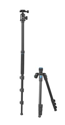 Cullmann Kamerastativ Tripod Werkhoogte: 37 - 135 cm Zwart