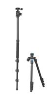 Cullmann Kamerastativ Tripod Werkhoogte: 37 - 135 cm Zwart - thumbnail