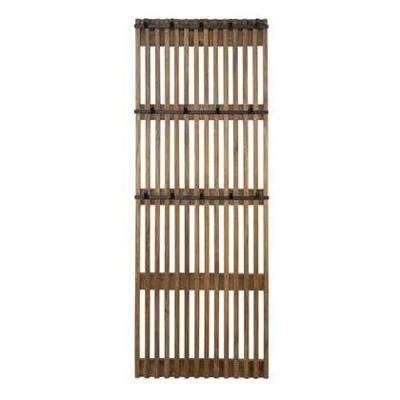 Fraaai - Odila kapstok 14 haken mangohout zandkleur