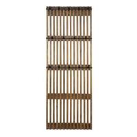 Fraaai - Odila kapstok 14 haken mangohout zandkleur - thumbnail