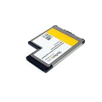 StarTech.com 2-poorts verzonken gemonteerde ExpressCard 54 mm SuperSpeed USB 3.0 kaartadapter met UASP-ondersteuning - thumbnail
