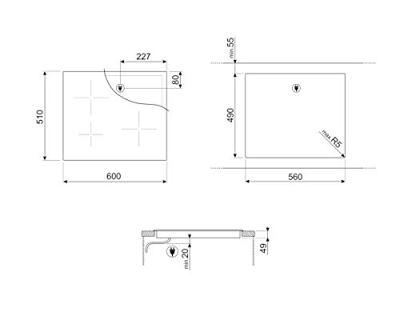 Smeg SI1M7643B met flexibele Multizone en Boosterfunctie Smeg SI1M7643B met flexibele Multizone en Boosterfunctie