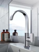 Wastafelmengkraan Hotbath Friendo 1-hendel Cascade Uitloop 29 cm Chroom - thumbnail