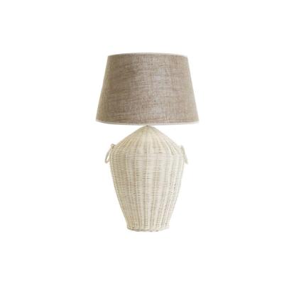 Bureaulamp DKD Home Decor Wit Bruin 50 W 220 V 42 x 42 x 70 cm
