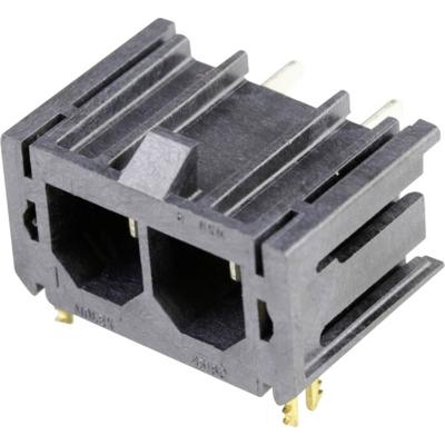 Molex 1720430202 Male header, inbouw (standaard) Totaal aantal polen: 2 Rastermaat: 7.5 mm Inhoud: 1 stuk(s) Tray