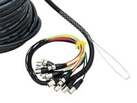 Omnitronic XLR/XLR Multicore kabel 30.00 m Aantal ingangen:12 x Aantal uitgangen:4 x - thumbnail