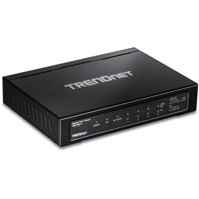 TrendNet TPE-TG611 Netwerk switch 10 / 100 / 1000 MBit/s PoE-functie TrendNet TPE-TG611 Netwerk switch 10 / 100 / 1000 MBit/s PoE-functie