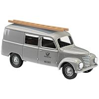 Busch 8666 TT Auto Framo Bestelwagen met dubbele cabine Graue Post - thumbnail