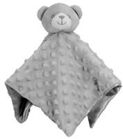 Soft Touch Knuffeldoekje Beertje 36 Cm Grijs - thumbnail