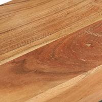 VidaXL Bijzettafels 2 st 31,5x24,5x64,5 cm massief acaciahout - thumbnail