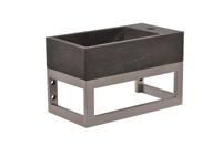 Montagebeugel Vierkant Wiesbaden RVS 40x22x15 cm - thumbnail