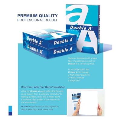 Kopieerpapier double a premium a4 80gr wit | 5 stuks