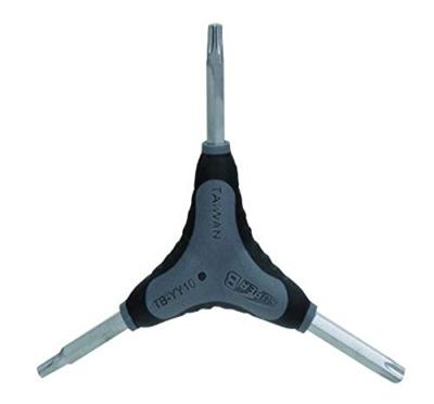 HANDGER. Y SLEUTEL TORX TB T25 - T30 - T40