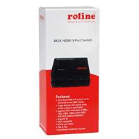 ROLINE 4K HDMI Switch, 3-voudig - thumbnail