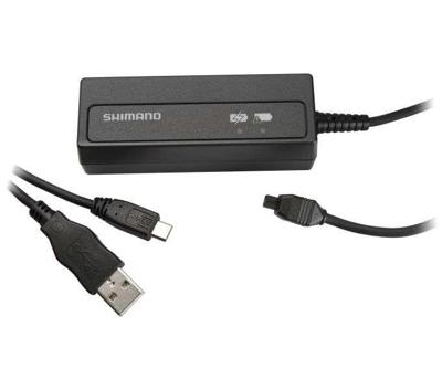Acculader Shimano Di2 voor interne accu Acculader Shimano Di2 voor interne accu