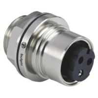 Bulgin PXM6012/03S/ST Ronde connector Bus, inbouw Totaal aantal polen: 3 Serie (ronde connectoren): PXM 1 stuk(s) - thumbnail