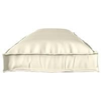 Pallet Kussen Set 2 pcs Crème 150 x 40 x 8 cm Oxford stof - thumbnail