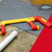 Wiha Beugelzaag | electric geïsoleerd met drie zaagbladen | 150 mm - 43125 - 43125 - thumbnail