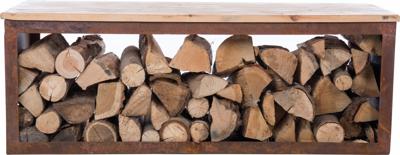 RedFire | Wood Storage Bench Tyr 120 cm