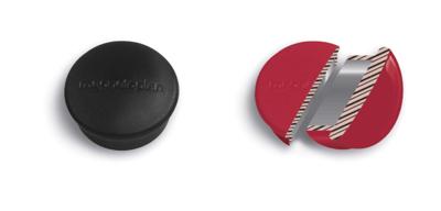 magnetoplan Magneet Discofix Mini (Ø x h) 19 mm x 7 mm Rond Wit 10 stuk(s) 1664600