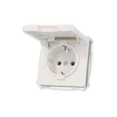 ELSO UP-stopcontact 205034 met klapdeksel 16A zuiver wit Meerdere kleuren 1 stuk(s)