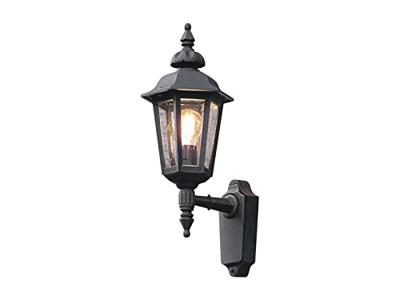 Wandlamp Pallas opwaarts 48cm - Matzwart