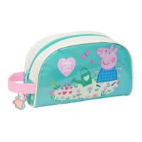 Reistasje Peppa Pig Pretty flowers Geel Munt 26 x 16 x 9 cm - thumbnail