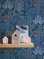 Livingwalls Famous Garden - Blauw - 393494 - thumbnail