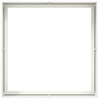 Plantenbak 100x100x40 cm staal wit - thumbnail