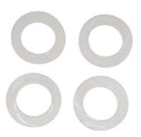 Kirchhoff Beluchtingsafdichting, siliconen, 15 x 21 x 2 mm, voor M22IT (4x) - 98696000 - thumbnail